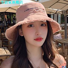 漁夫帽女春夏新款透氣遮陽防晒草帽韓版時尚百搭顯臉小水桶帽盆帽（滿599免運） 歷史價格詳細信息