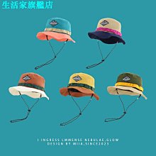 日系登山漁夫帽女戶外度假出遊遮陽帽子夏季大檐遮陽西部牛仔帽男 歷史價格詳細信息