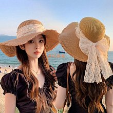 遮陽草帽 蝴蝶結沙灘帽-戶外時尚防曬優雅情人節生日禮物女帽子4色73eq3[正韓進口][米蘭精品] 歷史價格詳細信息