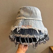 毛邊漁夫帽女夏天ins日系遮陽防曬太陽帽遮臉韓版潮帽子女水桶帽 歷史價格詳細信息