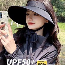 防曬帽女夏季防紫外線2024新款遮陽帽貝殼空頂帽遮臉大簷太陽熊超 歷史價格詳細信息