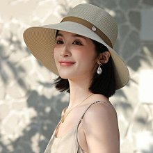 漁夫帽女夏防紫外線遮陽帽大簷騎電動車吹不翻防曬帽遮臉太陽帽子 歷史價格詳細信息