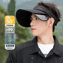 遮陽帽男夏季戶外寬檐釣魚遮臉防曬帽大檐空頂太陽帽防紫外線帽子 戶外登山 騎士帽 遮陽帽 防曬面罩 防曬帽 歷史價格詳細信息