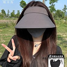 UPF50+防曬帽子女夏季新款騎車防紫外線大檐空頂遮陽帽遮臉太陽帽 歷史價格詳細信息