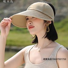 漁夫帽子女夏季遮陽大檐遮臉防曬帽紫外線出游時尚百搭沙灘太陽帽 歷史價格詳細信息