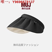 防晒帽無印muj新款空頂防曬帽子防紫外線大帽檐遮陽黑膠太陽帽女款.  现货 歷史價格詳細信息