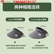 空頂遮陽帽子女款騎車大帽簷防紫外線2023新款遮臉夏季防曬太陽帽 歷史價格詳細信息