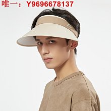 防晒帽SUPERWZM空頂防曬帽男款戶外寬檐太陽帽女夏季冰絲防紫外線遮陽帽  现货 歷史價格詳細信息