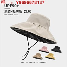 upf50防曬帽女款防紫外線夏季空頂遮陽帽子uv冰絲太陽帽貝殼便攜 歷史價格詳細信息