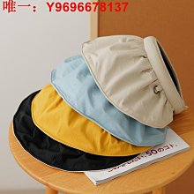 空頂防曬帽子女夏季防紫外線2024新款冰絲遮陽帽大帽檐遮臉太陽帽 歷史價格詳細信息