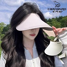 2024新款遮陽帽女夏天防曬遮臉韓版潮百搭騎車大沿太陽空頂帽 歷史價格詳細信息