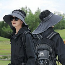 空頂帽帽子男士新款黑膠防曬帽男款夏季大檐遮陽帽戶外太陽帽運動空頂帽 歷史價格詳細信息