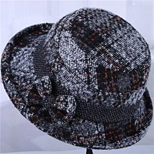 帽子中老年人高頂毛呢禮帽男秋冬季加絨老人棉帽子爸爸保暖大碼氈帽厚 歷史價格詳細信息