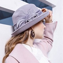 【米蘭精品】羊毛帽禮帽盆帽(保暖毛呢花朵優雅秋冬女帽子情人節生日聖誕節交換禮物9色74bm3) 歷史價格詳細信息