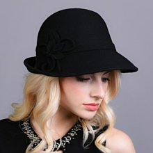【米蘭精品】羊毛帽禮帽盆帽(保暖毛呢花朵優雅秋冬女帽子情人節生日聖誕節交換禮物9色74bm3) 歷史價格詳細信息