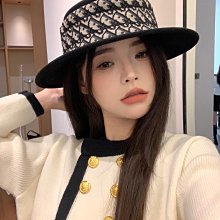 Dior迪奧新款羊毛盆帽，卷邊設計，頭圍57cm 歷史價格詳細信息