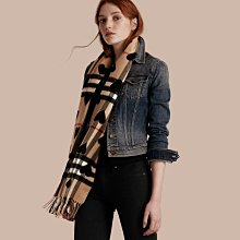 英國製BURBERRY 博柏利 灰色格子圍巾,材質 → LAMBSWOOL 100%羊毛 歷史價格詳細信息