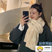 純色針織毛線溫柔 情侶圍巾女冬季   韓版學生百搭女生圍脖 優雅加厚保暖女士披肩 仿羊絨超柔軟雙面圍巾 歷史價格詳細信息