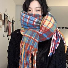 圍巾女生2022新款冬季雙面百搭高級感保暖加厚毛線針織格子圍脖潮#促銷 #現貨 #可開發票 歷史價格詳細信息