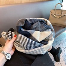 韓國仿羊絨空調披肩外搭網紅斗篷秋冬新款小眾復古格子保暖圍女 歷史價格詳細信息