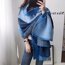 圍巾 保暖圍脖 歐風格紋系列圍巾 秋冬百搭款披巾 歷史價格詳細信息