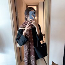 直出#HERMES 羊絨圍巾女秋冬季新款百搭羊毛保暖圍脖高級感披肩兩用長款 歷史價格詳細信息