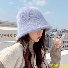 新款 素色 女士 秋冬季 兔毛 保暖水桶帽 戶外休閒 旅遊 圓頂 盆帽子 潮【滿599免運】 價格比較,價格查詢,歷史價格詳細信息