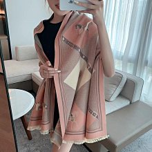 圍巾 披肩 2023歐美氣質秋冬新款字母時尚保暖雙面圍巾女夏空調房披肩仿羊絨WY040 歷史價格詳細信息