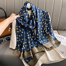 圍巾 披肩 2022流蘇長款空調披大肩秋冬新款印花保暖圍巾女雙面加厚學生圍脖WY040 歷史價格詳細信息