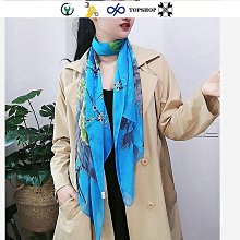絲巾春秋新款女士絲巾仿真絲重磅加大豹紋方巾內搭旗袍披肩優雅款【Misaki精品】 歷史價格詳細信息