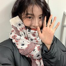 圍巾女冬季韓版針織新款大格子毛線保暖加厚流蘇百搭情侶女士圍脖Mr (滿599元免運) 歷史價格詳細信息