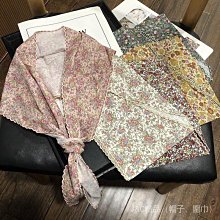 棉麻圍巾女士復古扎染亞麻撞色拼色漸變披肩文藝亂皺純棉圍脖保暖【Misaki精品】 歷史價格詳細信息
