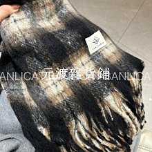 精品Banlicat 秋冬保暖新品 大冪冪同款顯白藍色加長格子圍巾女圍脖 歷史價格詳細信息