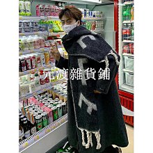 韓國仿羊絨空調披肩外搭網紅斗篷秋冬新款小眾復古格子保暖圍女 歷史價格詳細信息