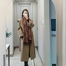 秋冬新款經典雙排扣雙面羊毛大衣毛呢外套女中長款 歷史價格詳細信息