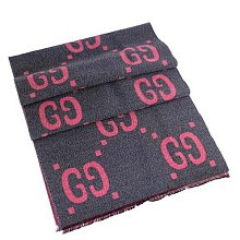 GUCCI 圍巾 絲巾 羊毛混絲雙色 披肩 140*140 歷史價格詳細信息