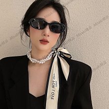 春夏珍珠絲巾項鏈領巾氣質高級感懶人小眾鎖骨鏈裝飾女綁包絲帶【Misaki精品】 價格比較,價格查詢,歷史價格詳細信息