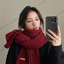 紅色圍巾棒球帽針織帽子女秋冬季耶誕節禮物紅色貝雷帽女生送禮物 歷史價格詳細信息
