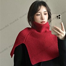 新款針織套頭披肩圍脖一件式韓版網紅外搭圍巾女秋冬季毛線加厚保暖（滿599免運） 歷史價格詳細信息