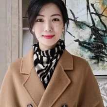 時尚氣質秋冬雙面呢大衣OL紅色顯瘦潮雙排扣長款風衣外套女~梅梅服飾 歷史價格詳細信息