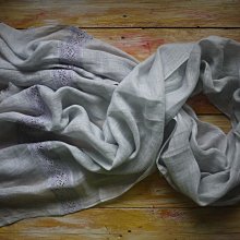 【天然麻紗蕾絲繡花圍巾披肩：柔美蕾絲流蘇-柔膚裸色】100%印度高級亞麻蕾絲 天然輕盈保暖 四季皆宜 流蘇款8色 歷史價格詳細信息