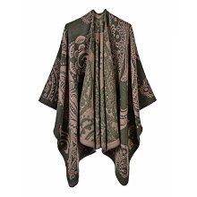 披肩 仿羊絨斗蓬-包邊大小太陽雙面女圍巾6色73we11[獨家進口][米蘭精品] 歷史價格詳細信息