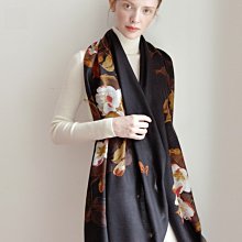 羊毛披肩(W80021)＊羊毛(100%)＊65x220cm／人字紋／披肩圍巾2用／7色＊接受訂購 歷史價格詳細信息