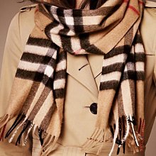 【COCO 精品專賣】Burberry 39941901 Giant Check Scarf 格紋圓點經典喀什米爾圍巾 歷史價格詳細信息