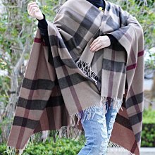 BURBERRY Check 格紋塗層帆布及皮革腰包(暗樺木棕色) 8052806 A8900 歷史價格詳細信息