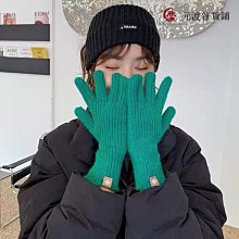 韓版觸屏針織手套 可觸屏保暖手套 騎車登山加絨保暖防寒手套 歷史價格詳細信息