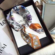 100％桑蠶絲女百搭純款洋氣素縐緞真絲女春季薄款飄帶領巾 歷史價格詳細信息