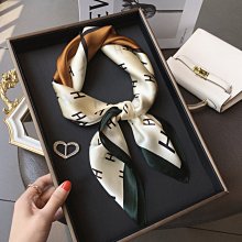 杭州絲綢氣質花朵桑蠶絲斜紋真絲絲巾女70cm方巾領巾搭職業裝綁包 歷史價格詳細信息