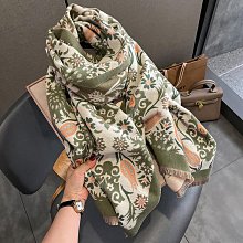 圍巾 披肩 冬季新款仿羊絨流蘇厚圍巾女 空調披肩 韓版條紋加厚保暖圍脖WY040 歷史價格詳細信息