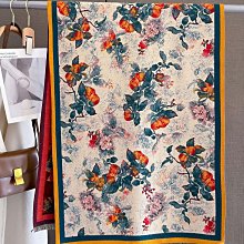 圍巾 披肩 韓版新款印花時尚仿羊絨圍巾女冬季百搭學生加厚御寒圍脖兩用披肩WY040 歷史價格詳細信息